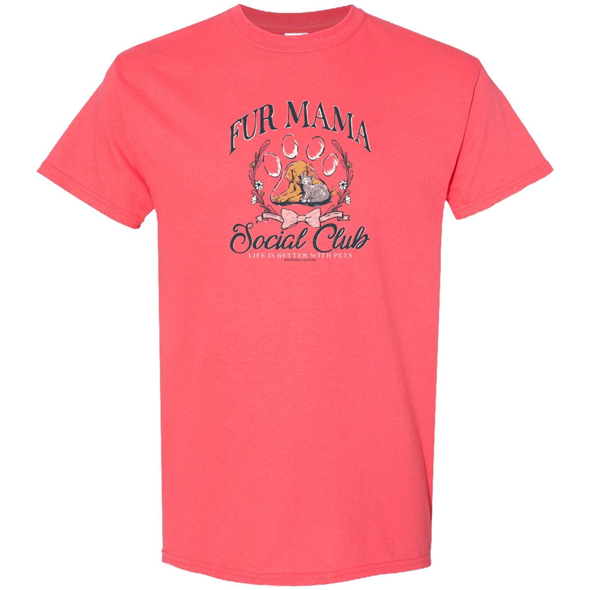 Southern Couture Soft Fur Mama Social Club T-Shirt