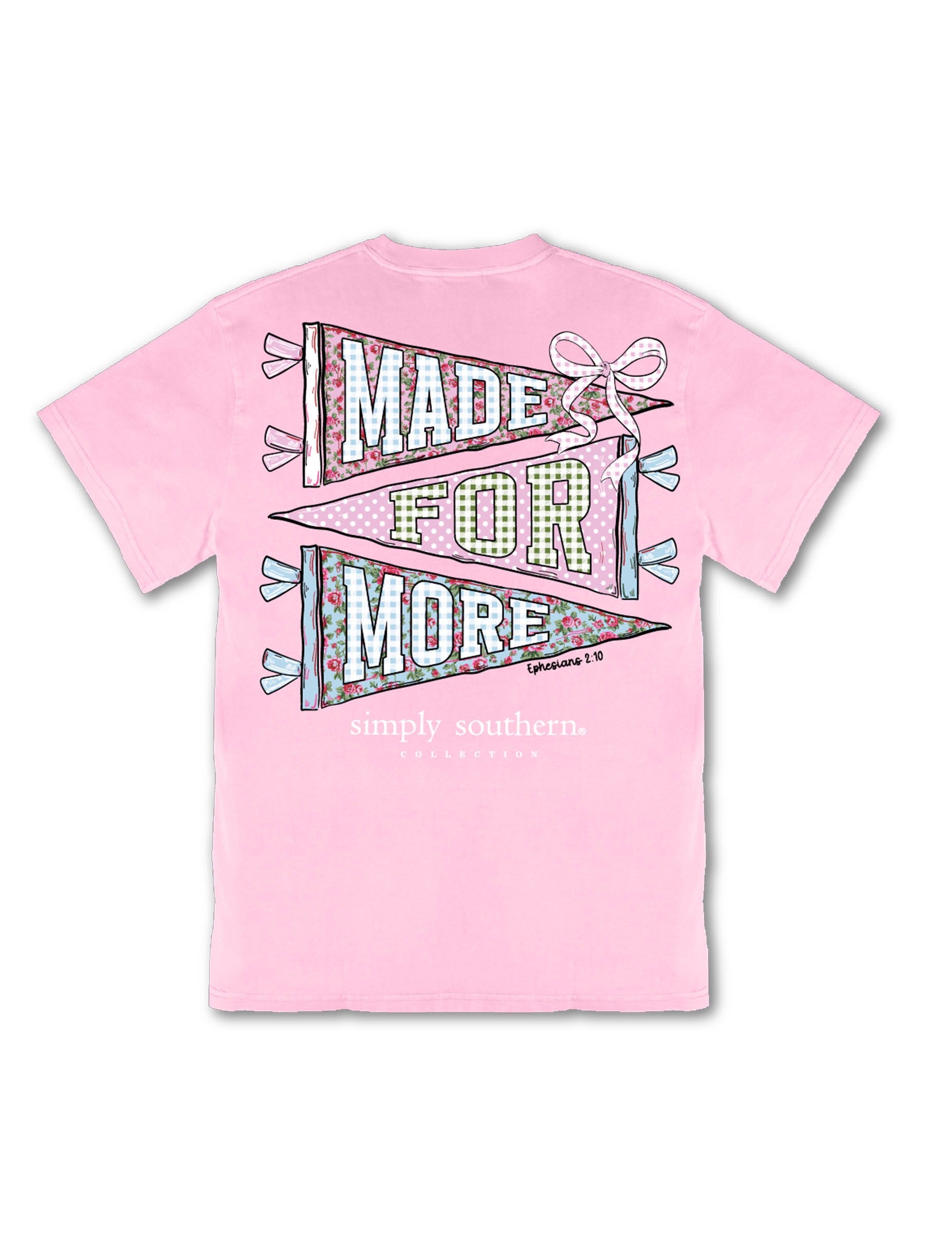 Simply Southern Made For More Flag Mineral Washed T-Shirt