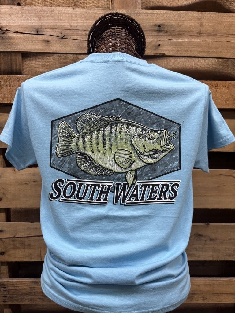 Backwoods South Waters Fishing Crappie Unisex T-Shirt - SimplyCuteTees