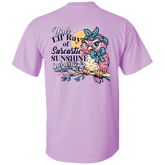 Girlie Girl Originals Owl Sunshine T-Shirt - SimplyCuteTees