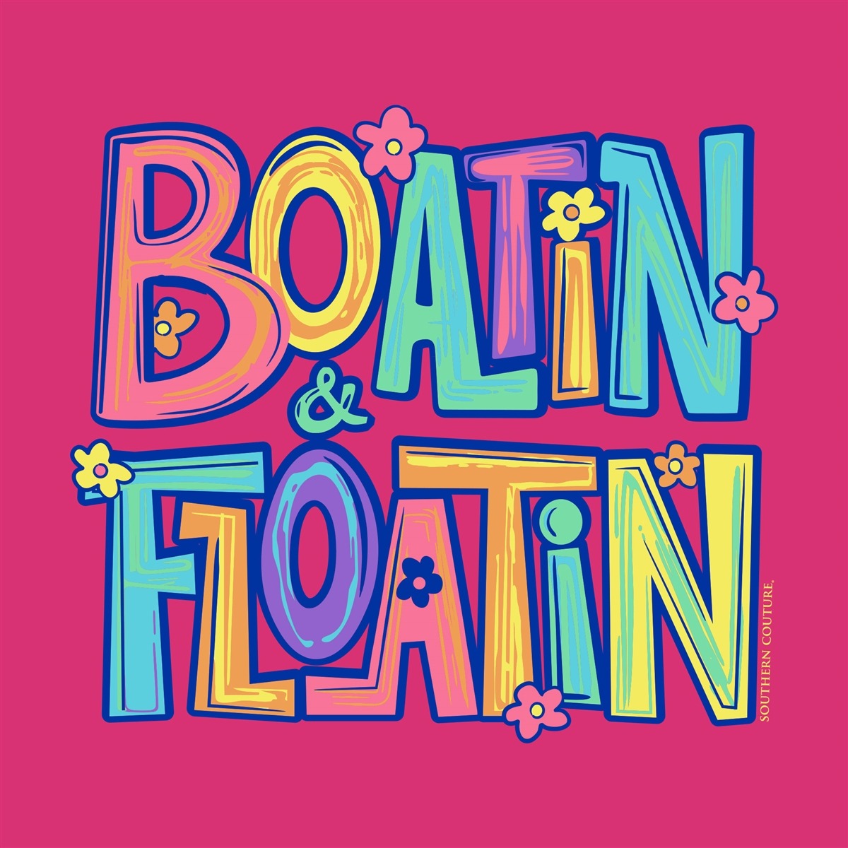 Southern Couture Soft Boatin and Floatin T-Shirt