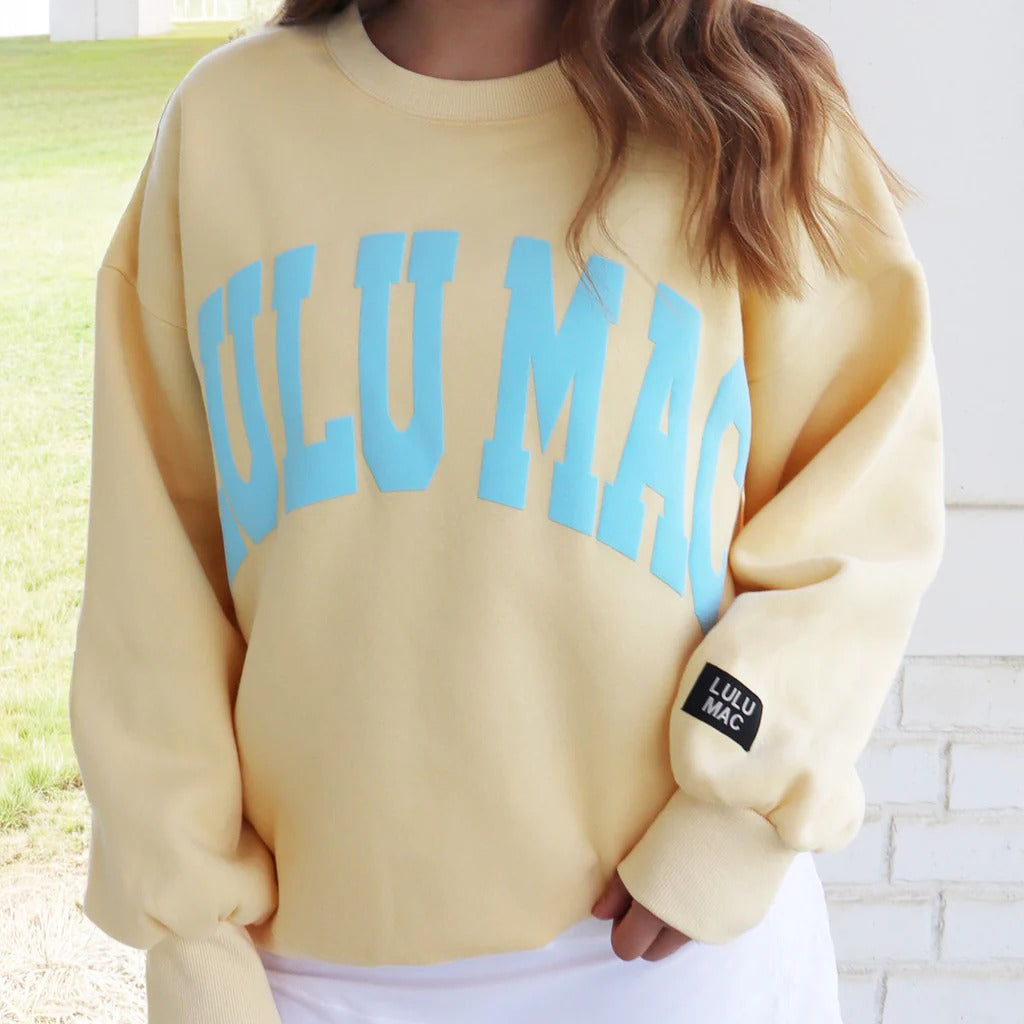 Girlie Girl Lulu Mac Puff Cozy Sweatshirt - SimplyCuteTees