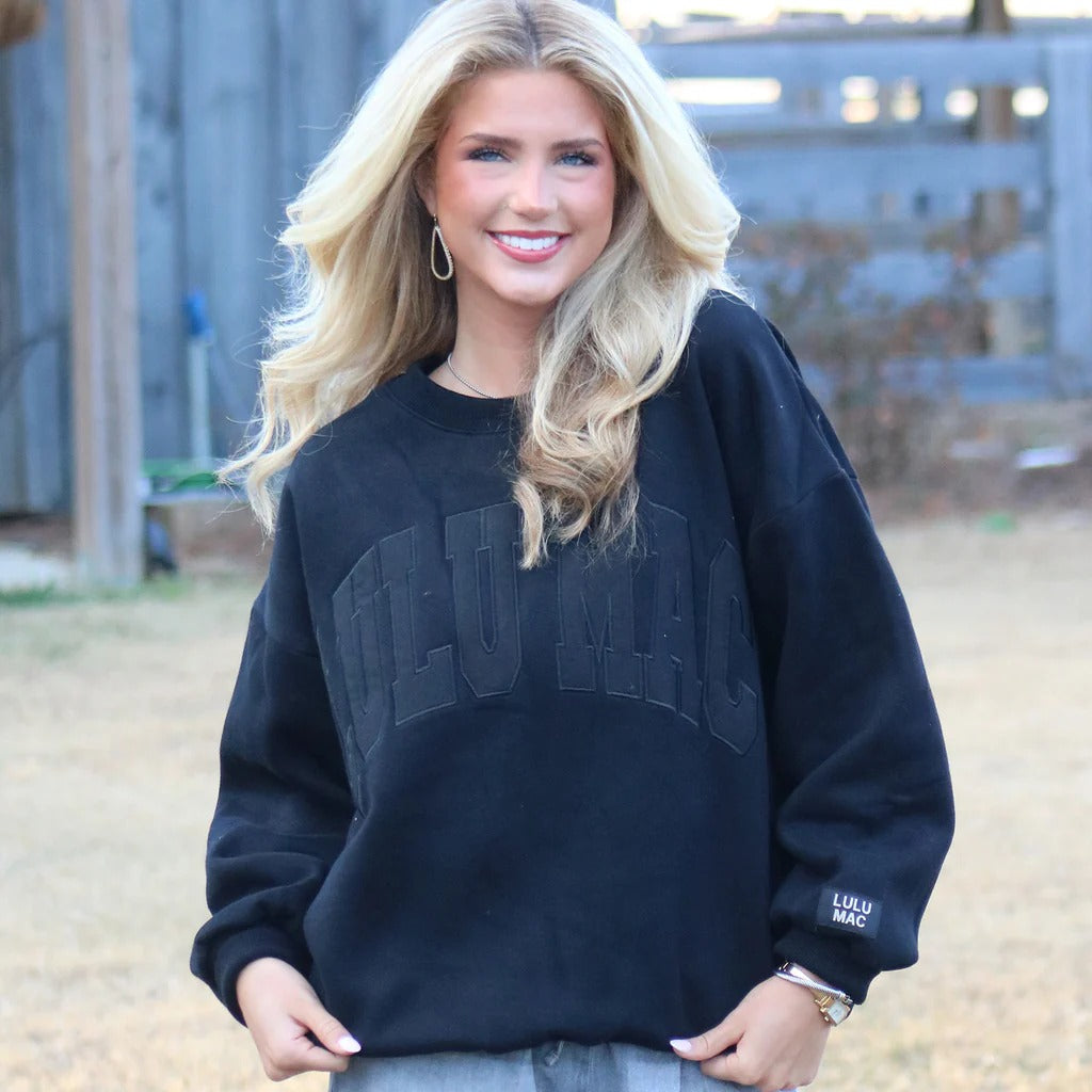 Girlie Girl Lulu Mac Mono Cozy Sweatshirt - SimplyCuteTees