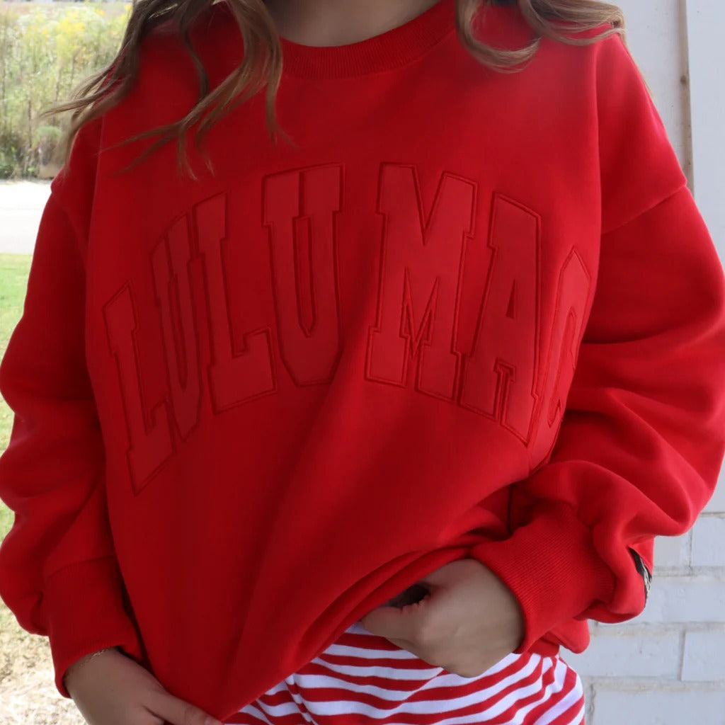 Girlie Girl Lulu Mac Mono Cozy Sweatshirt - SimplyCuteTees