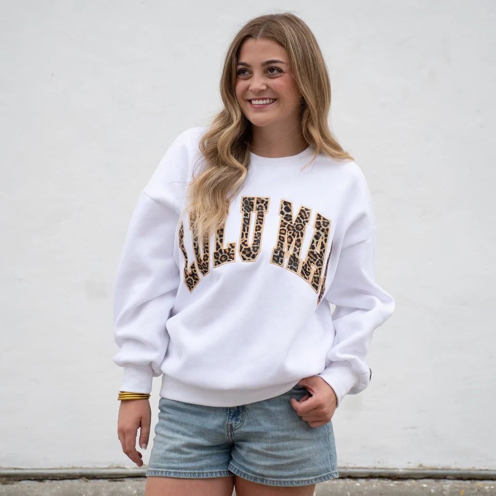 Girlie Girl Lulu Mac Leopard Cozy Sweatshirt