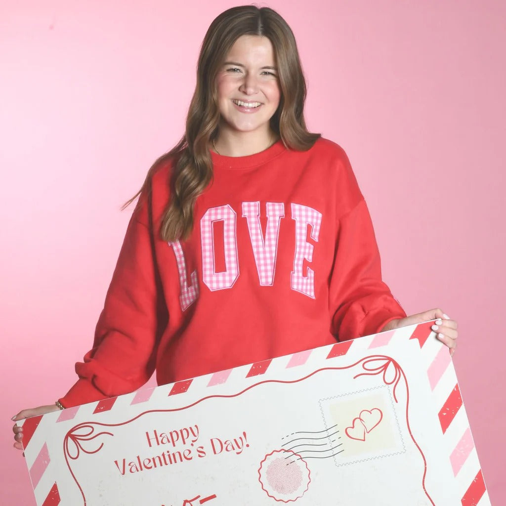 Girlie Girl Lulu Mac Love Be Mine Cozy Sweatshirt - SimplyCuteTees