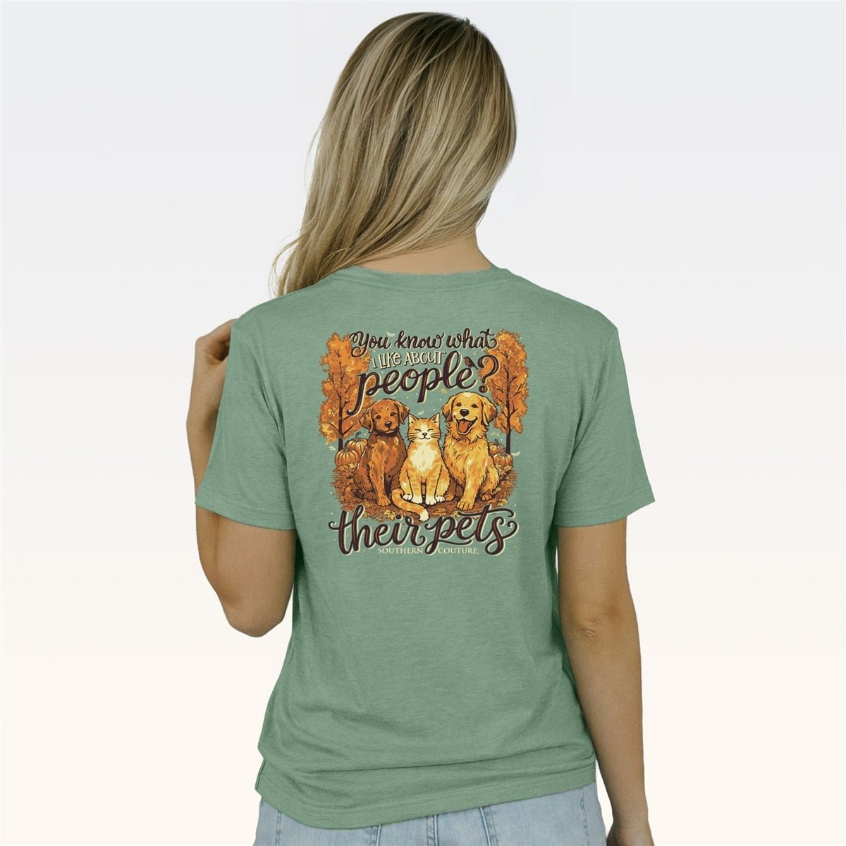 Southern Couture Classic Know What I Like Pets Aquatic T-Shirt