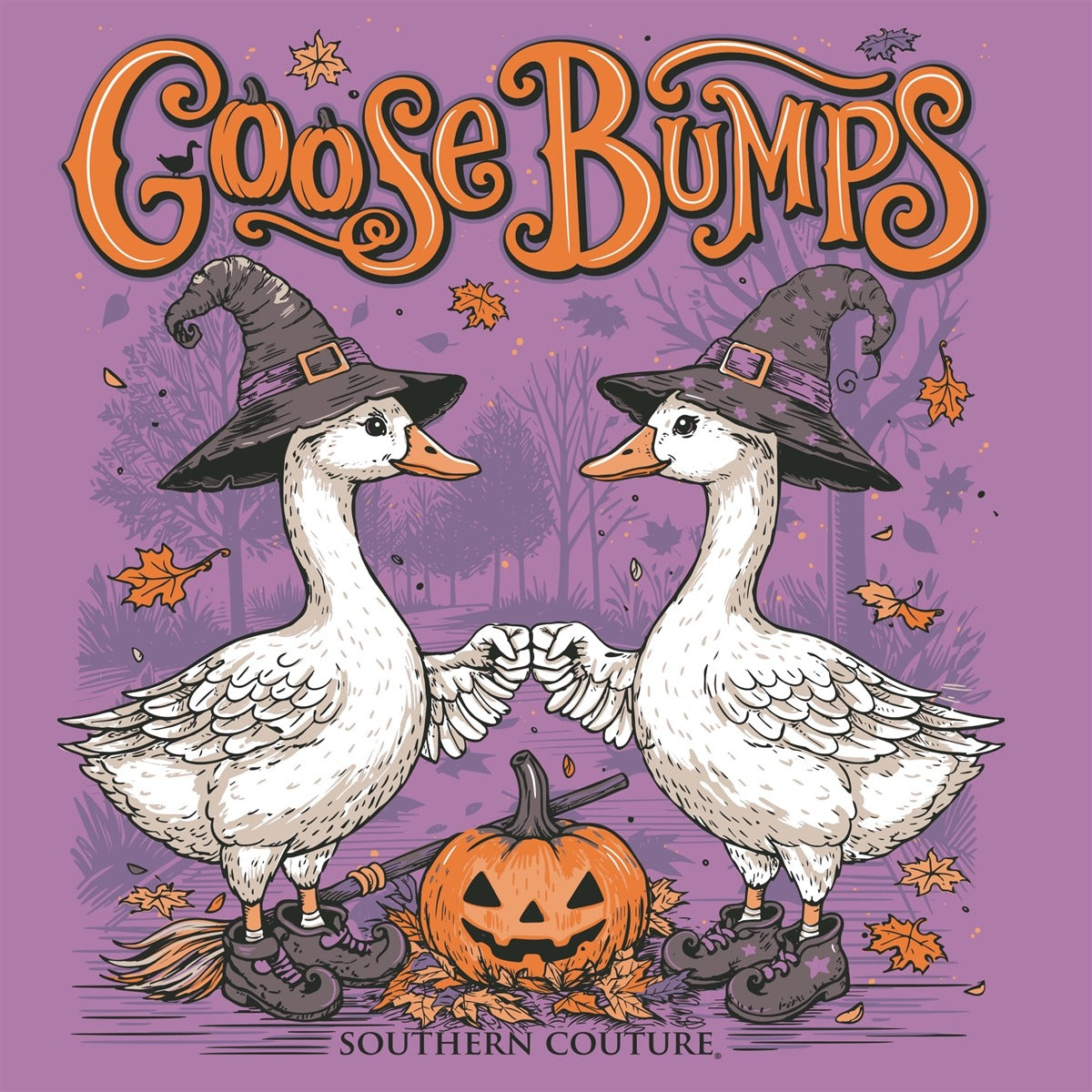 Southern Couture Classic Goose Bumps Fall T-Shirt