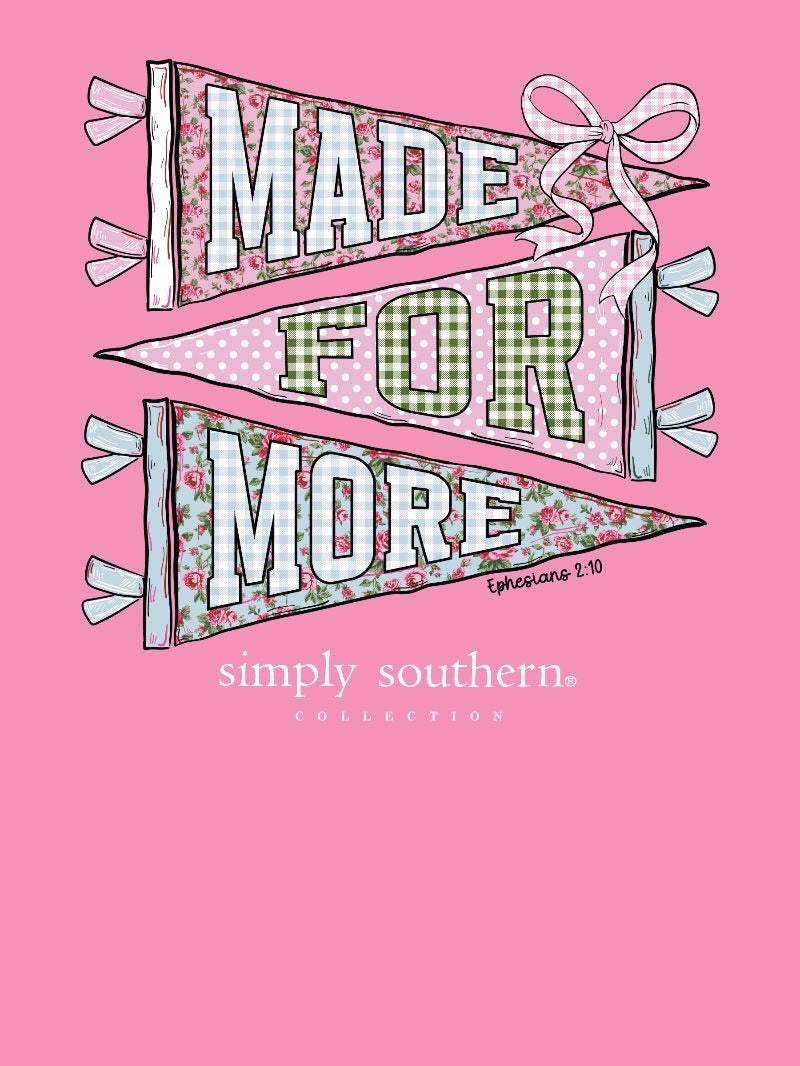 Simply Southern Made For More Flag Mineral Washed T-Shirt