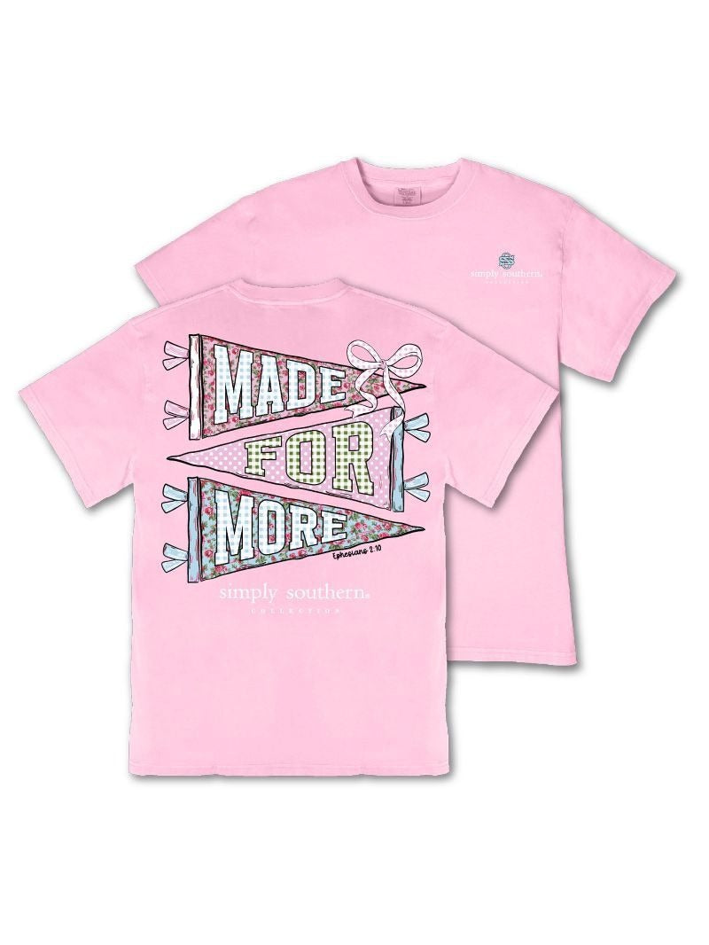 Simply Southern Made For More Flag Mineral Washed T-Shirt