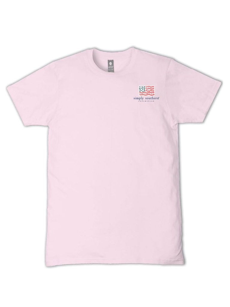 Simply Southern USA Turtle Peony T-Shirt