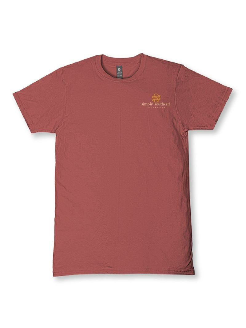Simply Southern Farm Patterns Maple T-Shirt