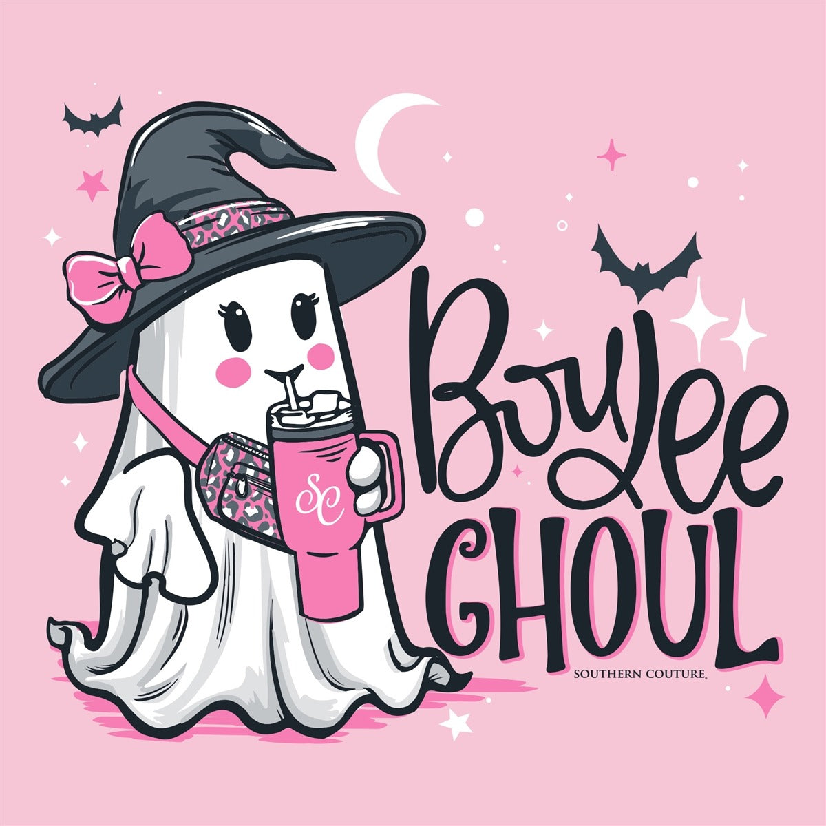 Southern Couture Soft Boujee Ghoul Fall T-Shirt - SimplyCuteTees