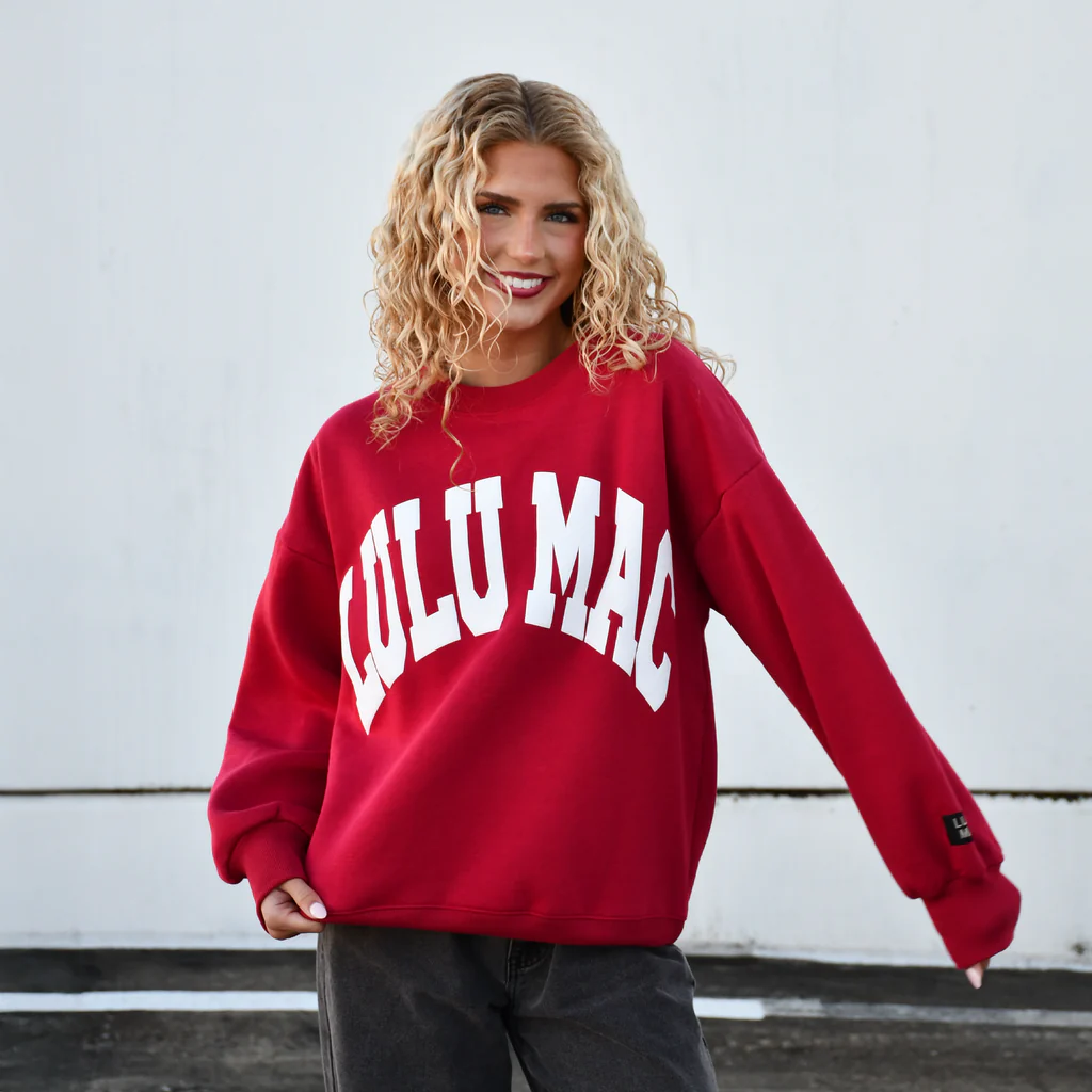 Girlie Girl Lulu Mac Puff Cozy Sweatshirt