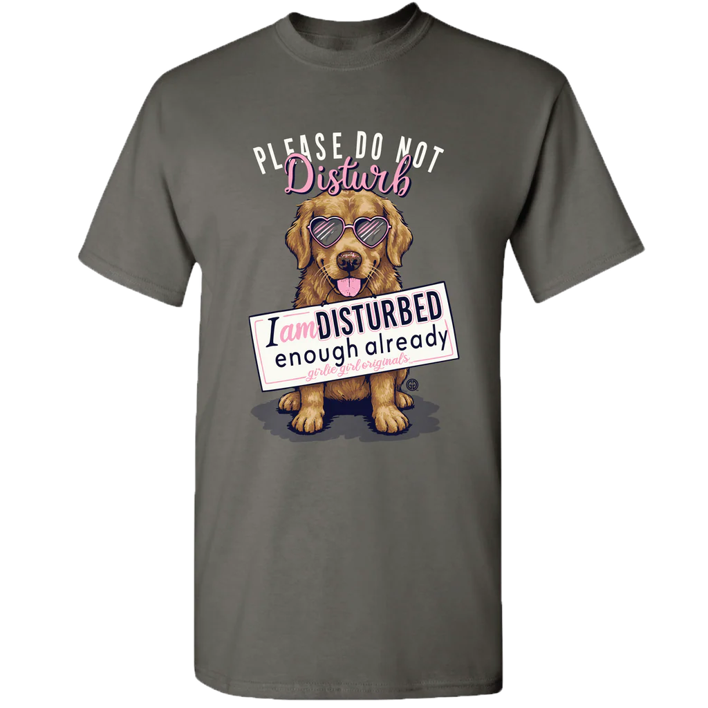 Girlie Girl Originals Disturbed Dog T-Shirt - SimplyCuteTees