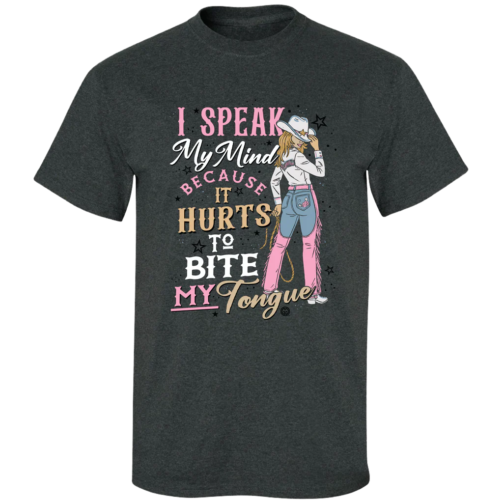 Girlie Girl Originals Speak My Mind T-Shirt - SimplyCuteTees