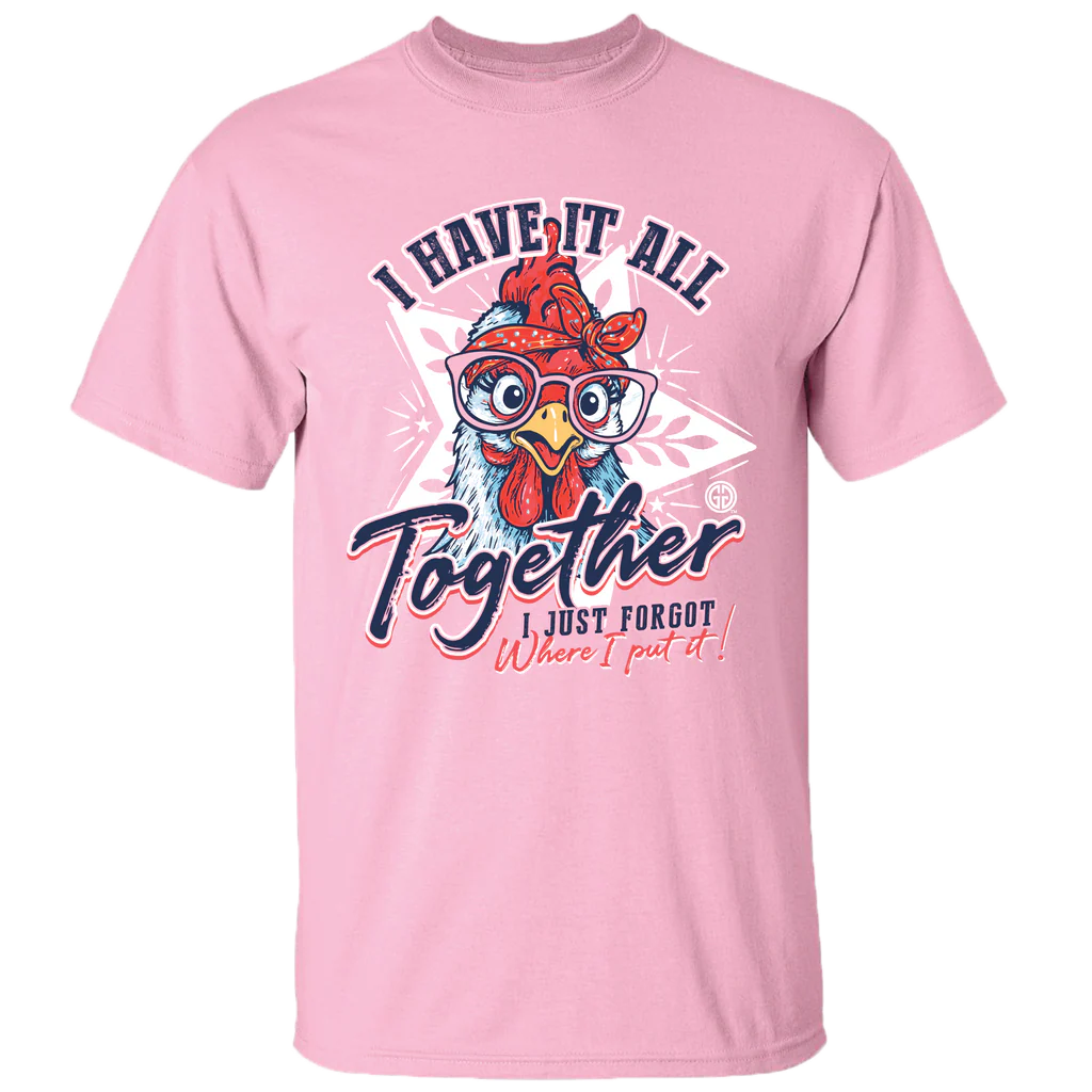 Girlie Girl Originals Together Chicken T-Shirt - SimplyCuteTees