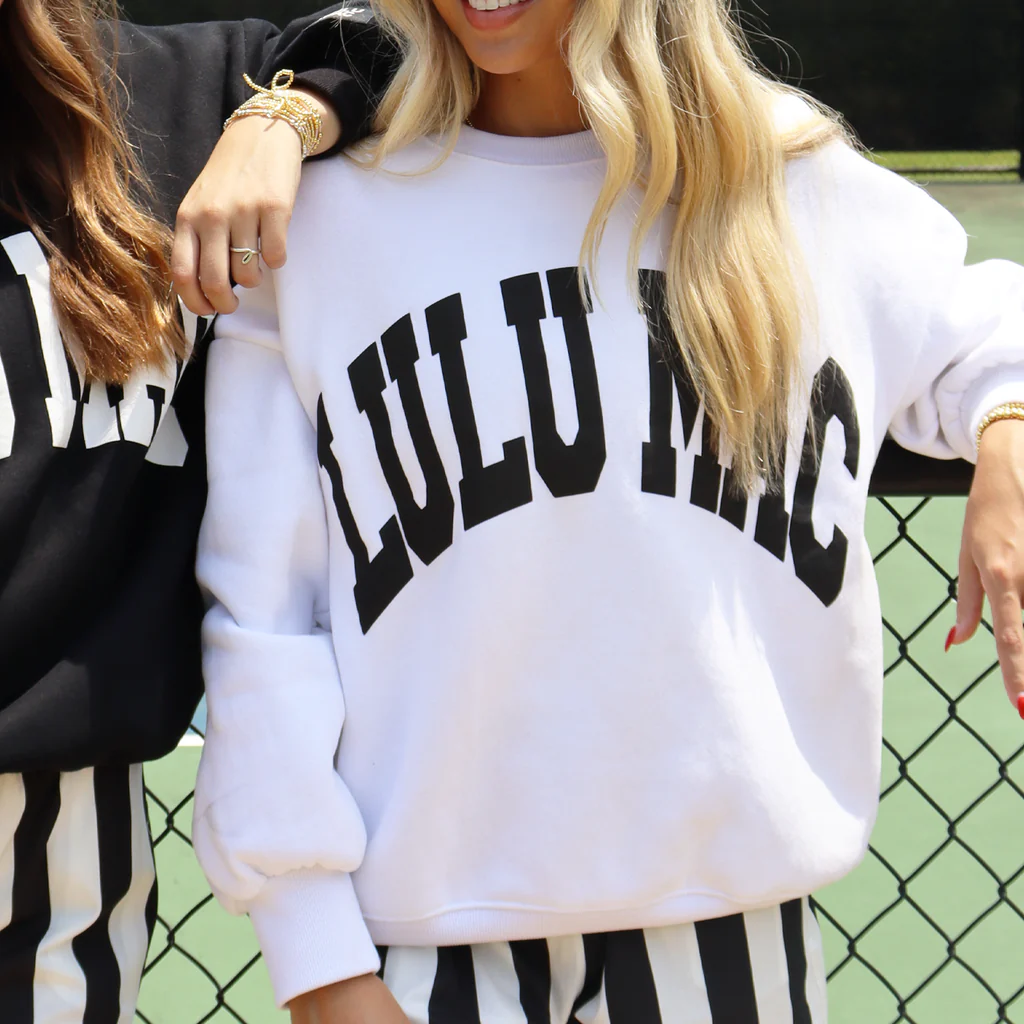 Girlie Girl Lulu Mac Puff Cozy Sweatshirt