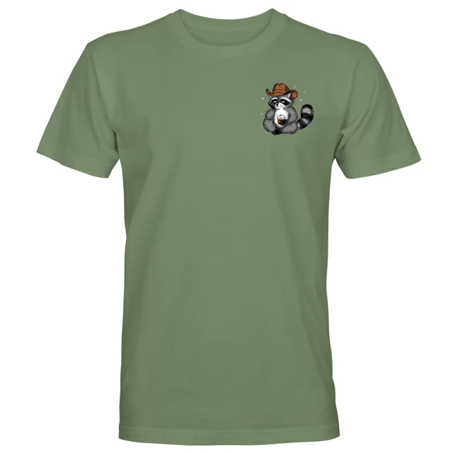 Southern Attitude Undiagnosed Raccoon T-Shirt - SimplyCuteTees