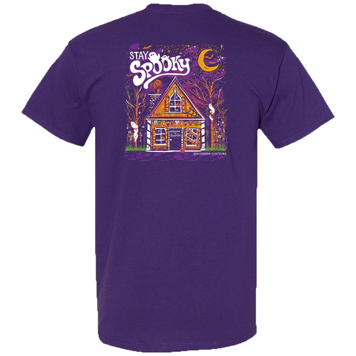 Southern Couture Classic Stay Spooky Fall T-Shirt - SimplyCuteTees