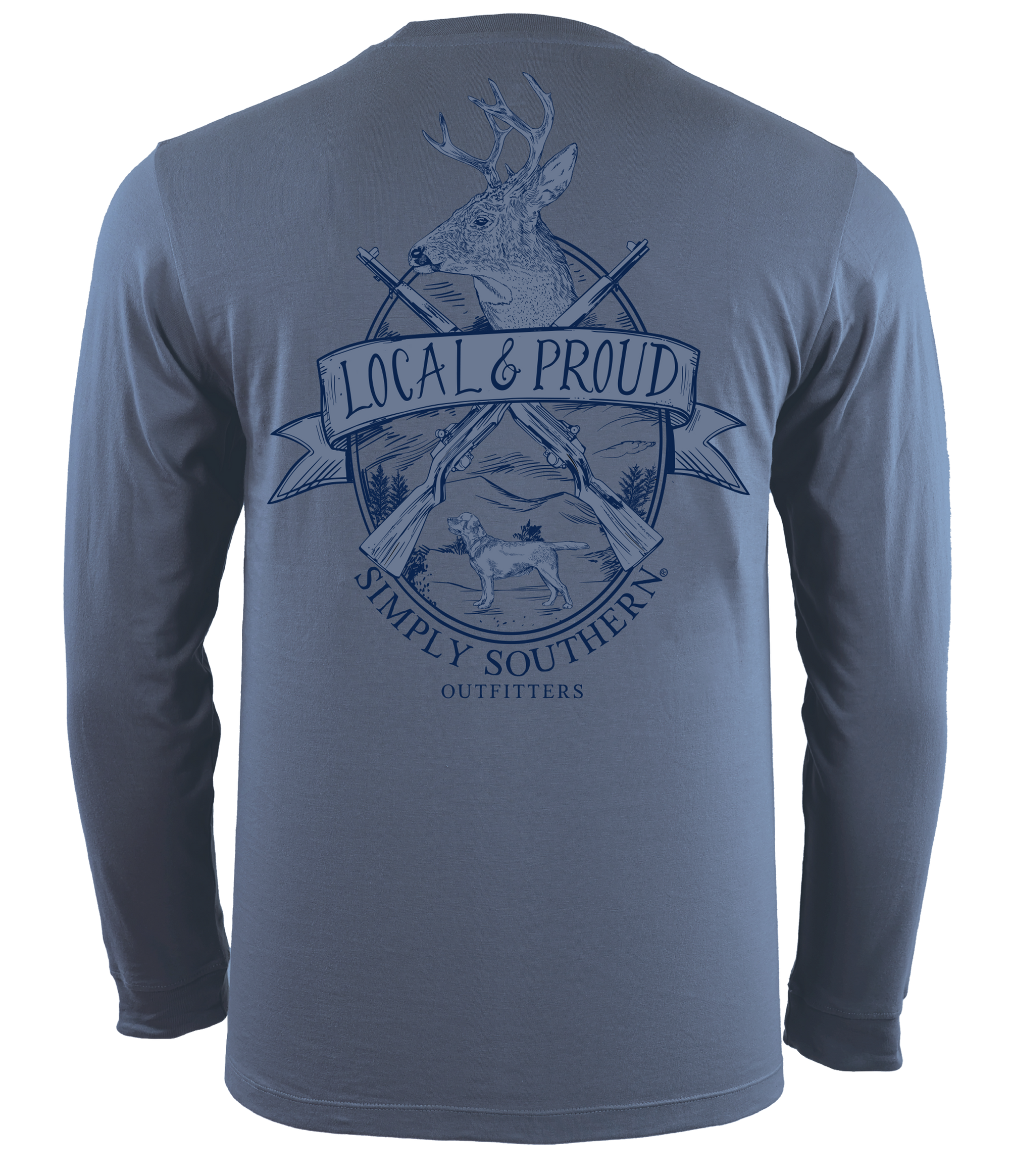 SALE Simply Southern Proud Deer Unisex Long Sleeve T-Shirt