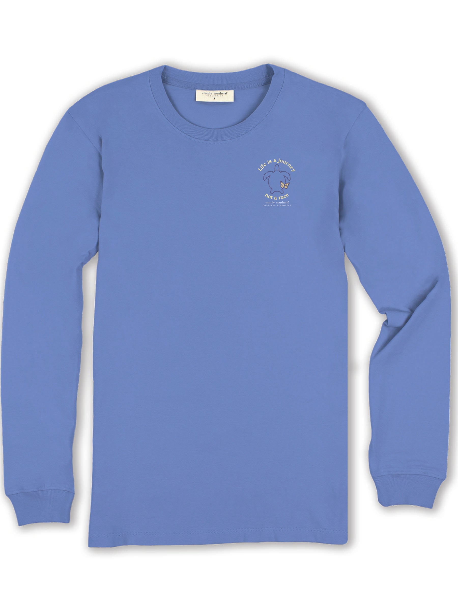 Simply Southern Turtle Tracker Journey Long Sleeve T-Shirt - SimplyCuteTees