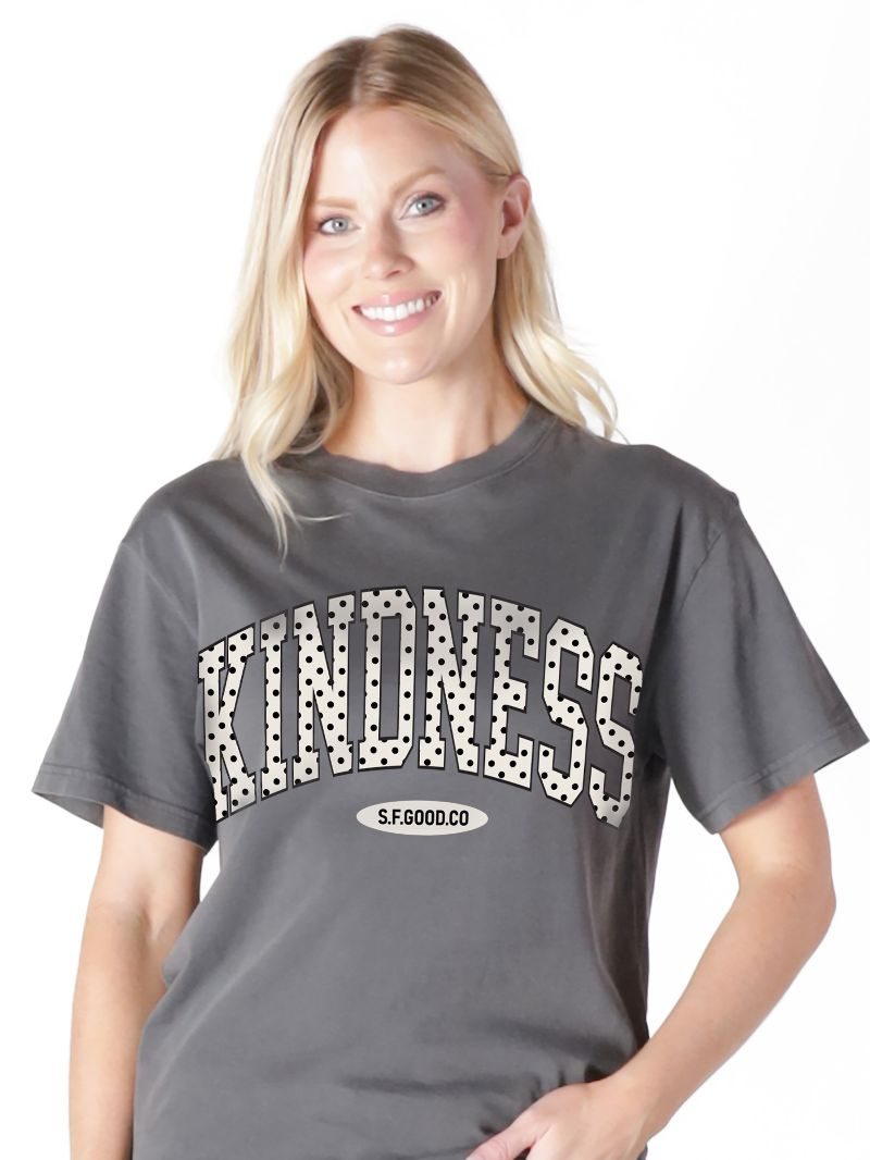 Simply Southern S4G Dotted Kindness Mineral Washed T-Shirt