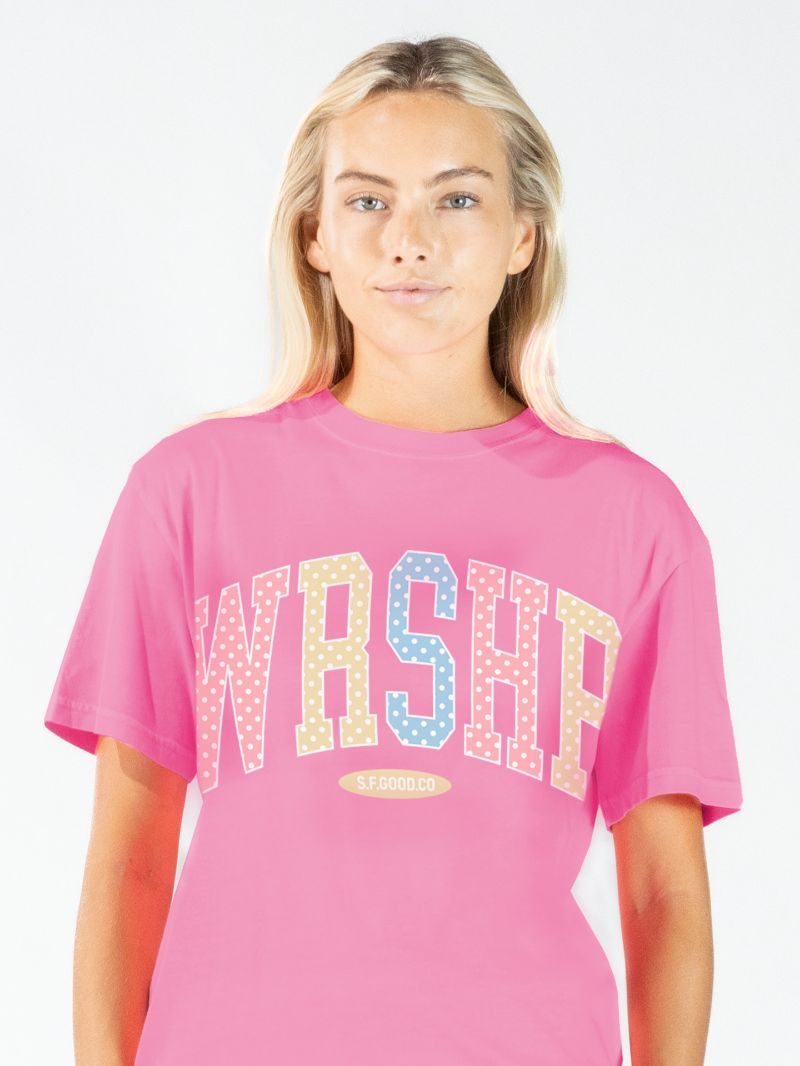 Simply Southern S4G Worship Mineral Washed T-Shirt