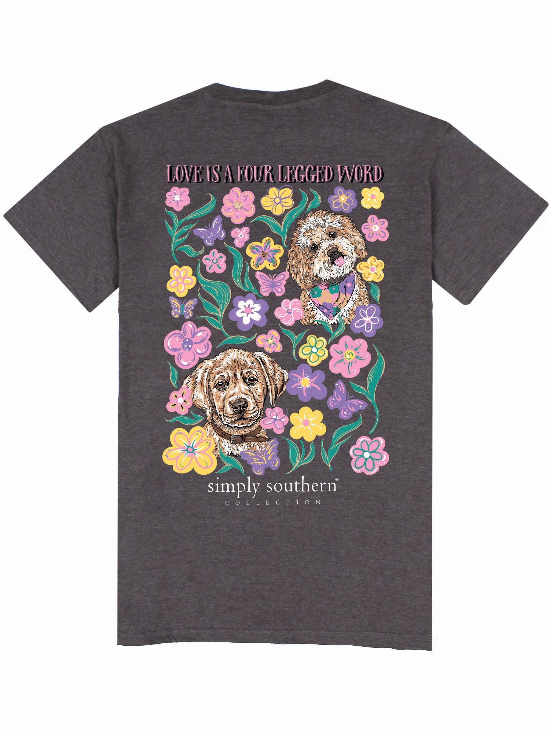 Simply Southern Four Legged Dog T-Shirt