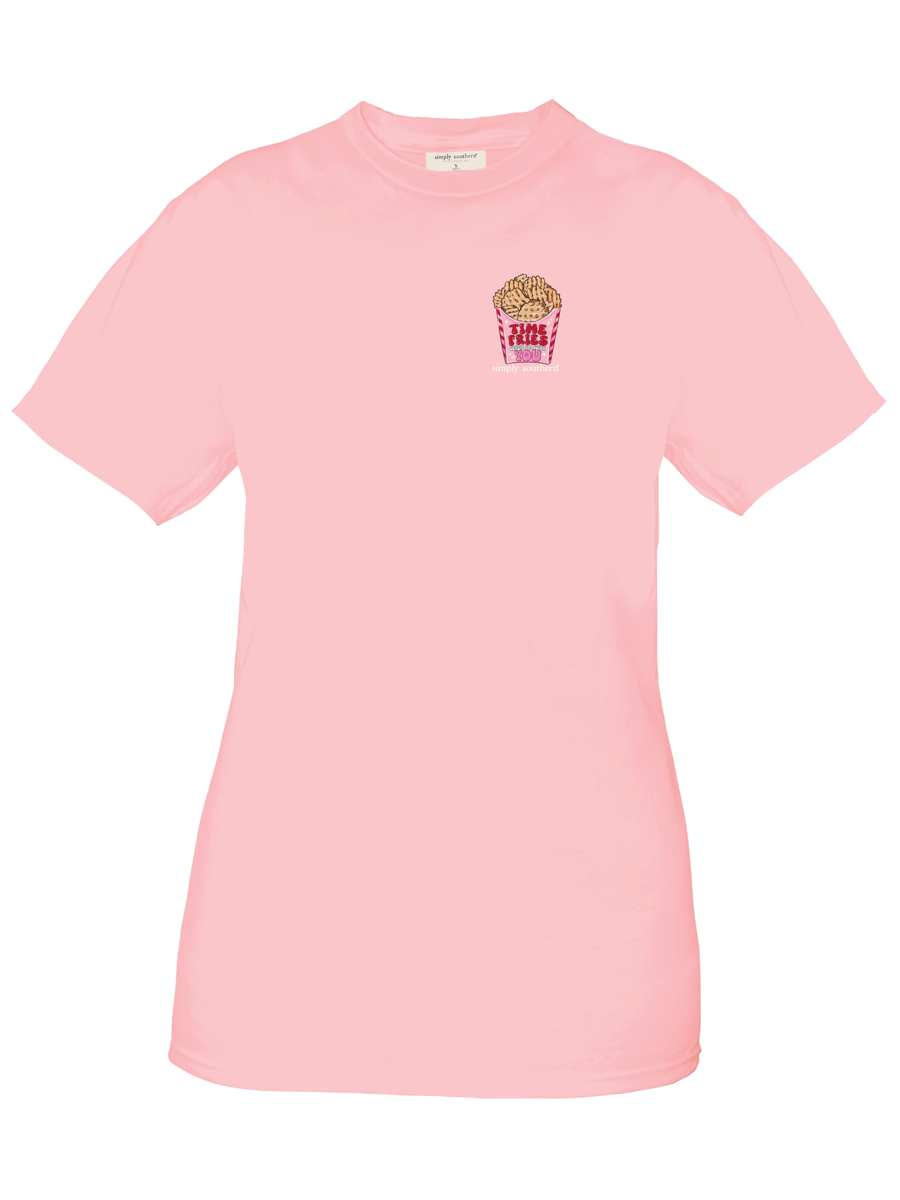 Simply Southern XOXO Time Fries T-Shirt - SimplyCuteTees