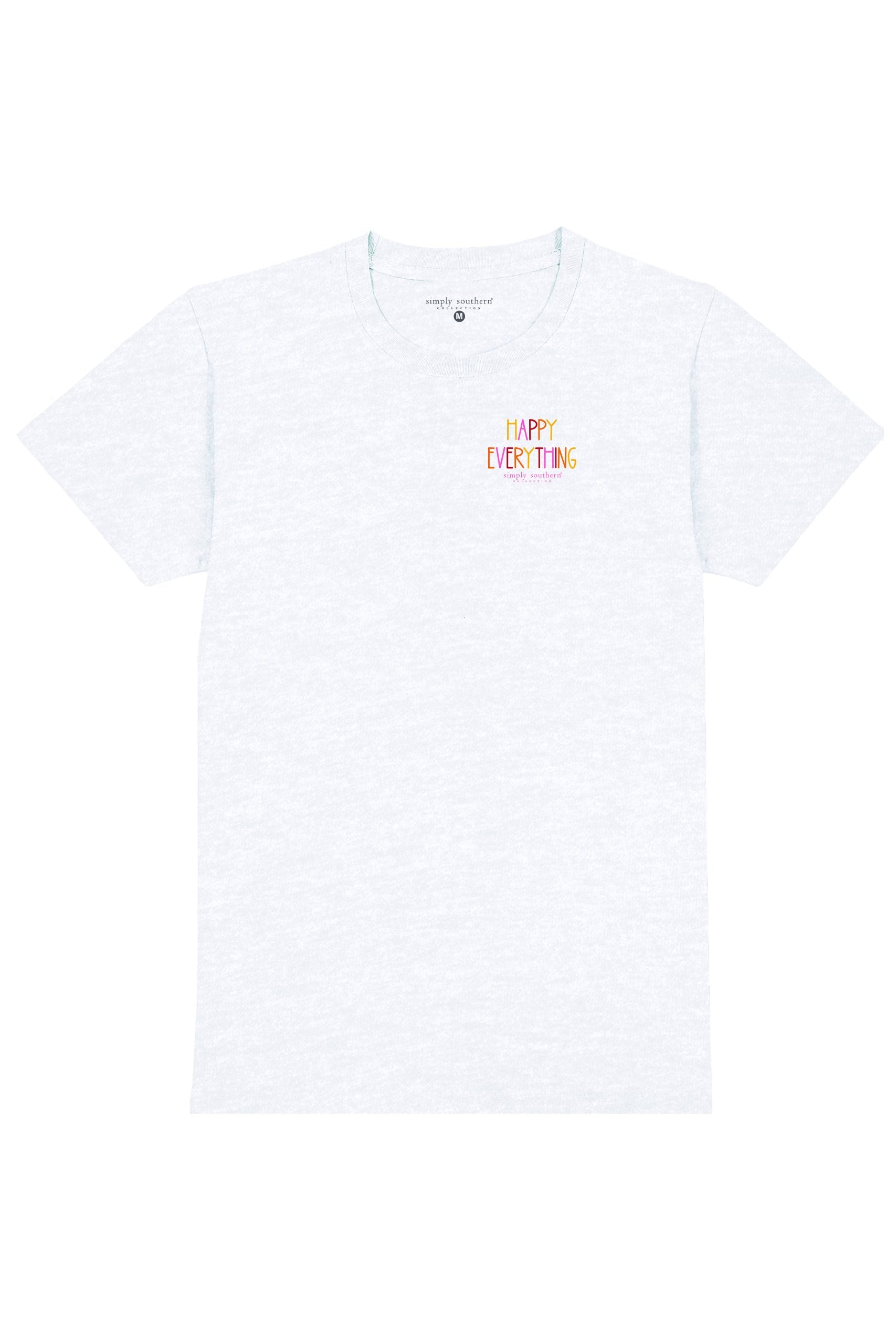 Simply Southern Happy Everything XoXo Irish Easter Ash T-Shirt - SimplyCuteTees