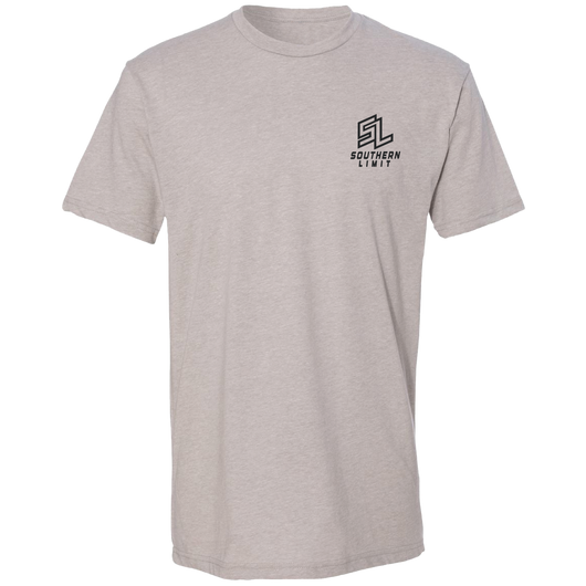 Southern Limit Grey Camo Logo Unisex T-Shirt - SimplyCuteTees
