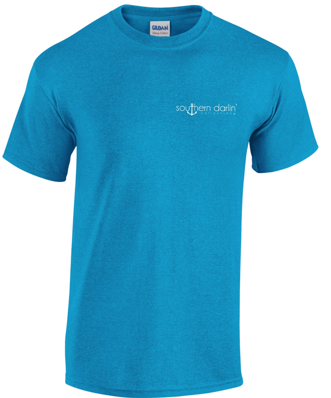 Southern Darlin Compass Southern Way of Life Country Bright Girlie T-Shirt - SimplyCuteTees