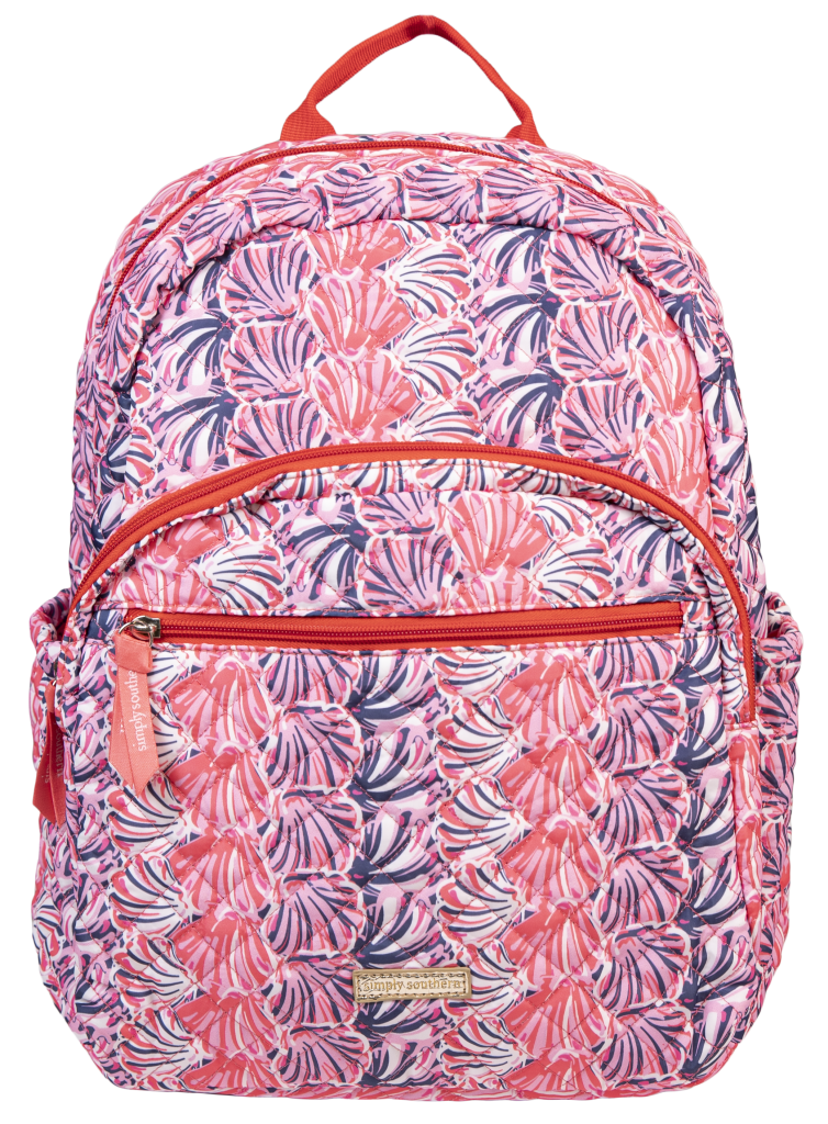 Simply Southern Preppy Scallop Backpack Bookbag