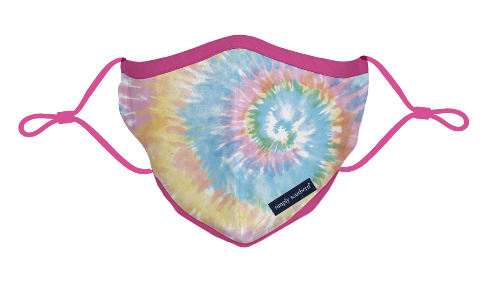 Simply Southern Preppy Tie Dye Protective Mask - SimplyCuteTees