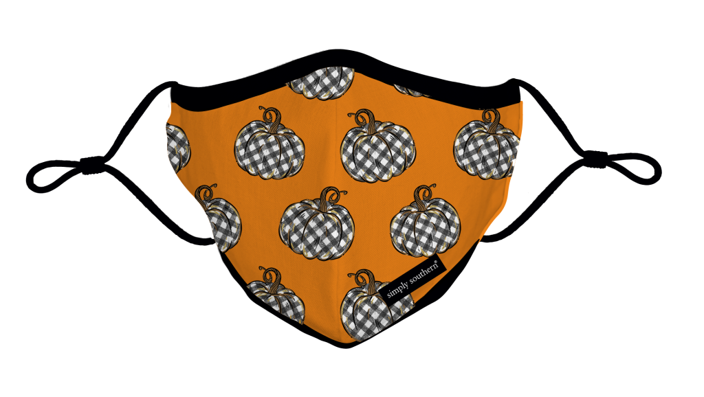 Simply Southern Preppy Pumpkin Fall Protective Mask