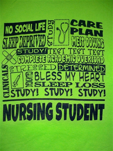 Southern Chics Funny Nurse Nursing Student Sweet Girlie Bright T Shirt - SimplyCuteTees
