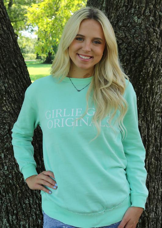 Girlie Girl Originals Logo Soft Sweatshirt Long Sleeves T Shirt