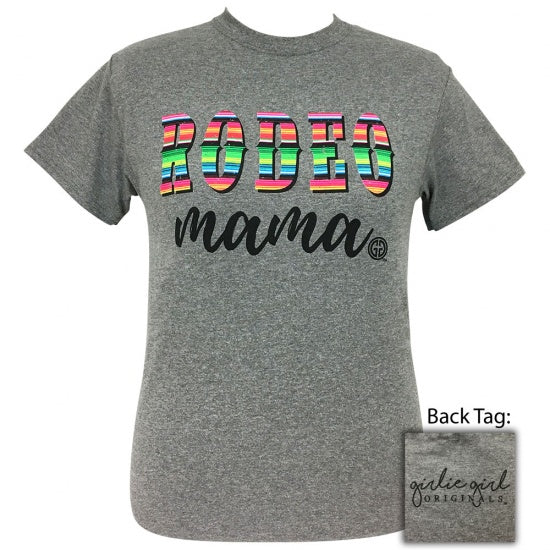 Girlie Girl Originals Preppy Rodeo Mama T-Shirt - SimplyCuteTees