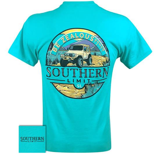 Southern Limits Be Zealous Unisex T-Shirt - SimplyCuteTees