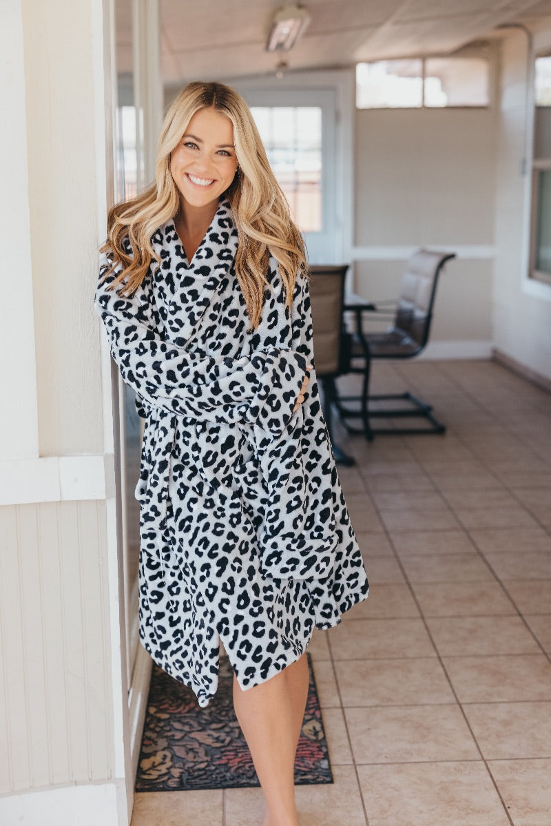 SALE Simply Southern Classic Plush Robe - SimplyCuteTees