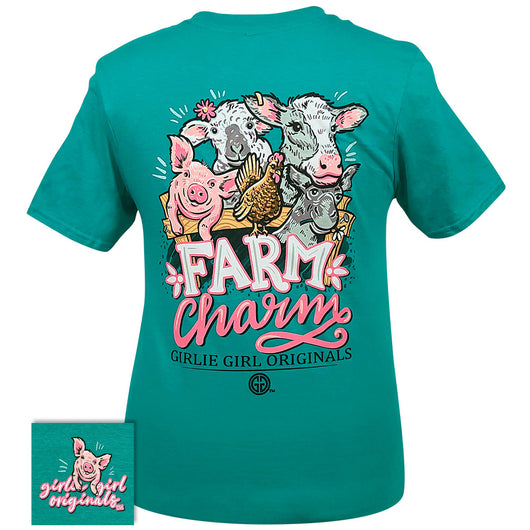 Girlie Girl Originals Farm Charm Animals T-Shirt