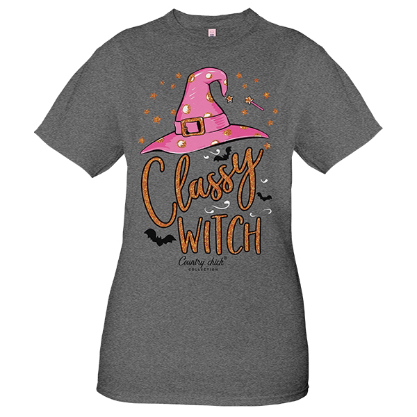 SALE Simply Southern Classy Witch Halloween Fall T-Shirt