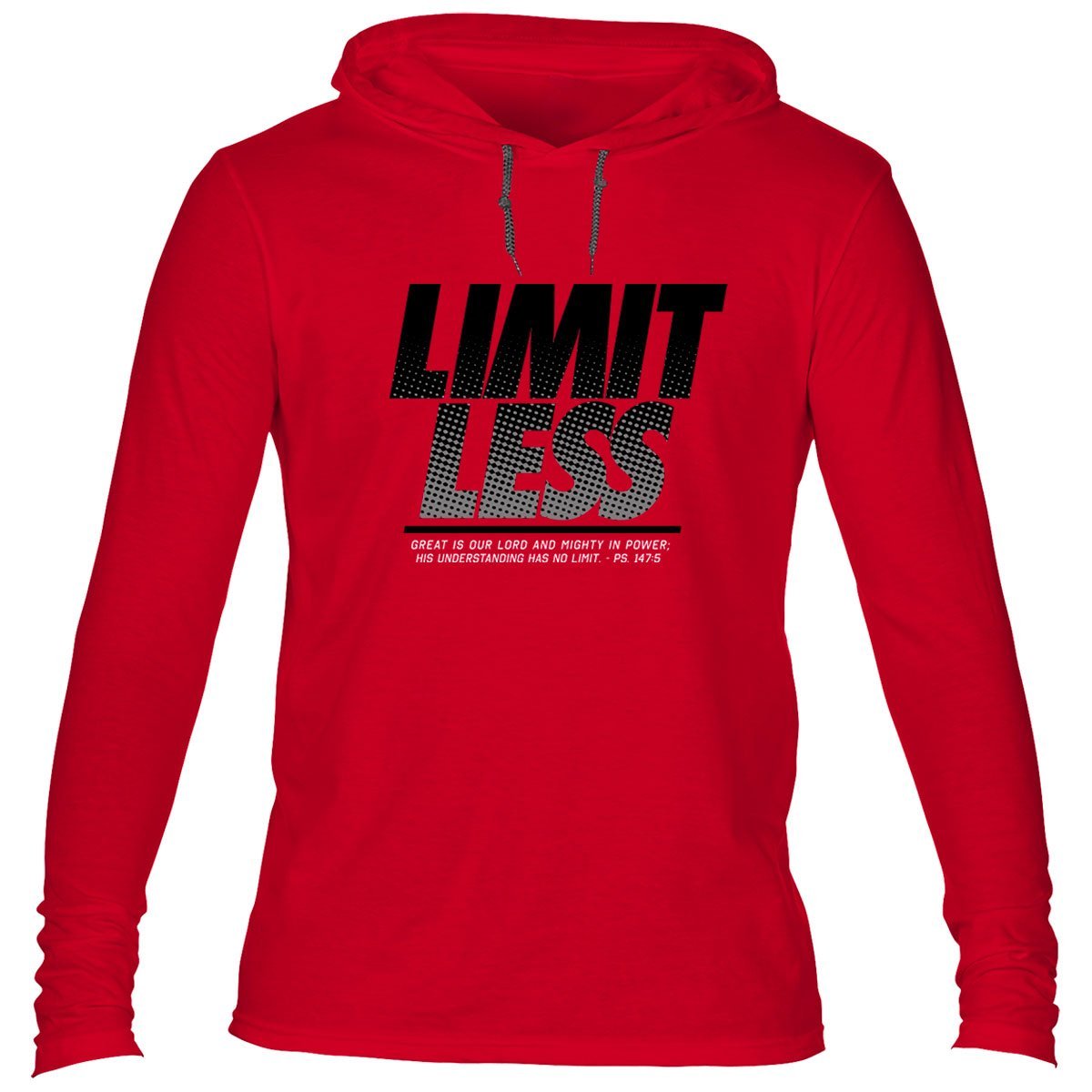 Kerusso Limitless Unisex Christian Long Sleeve Hoodie T Shirt