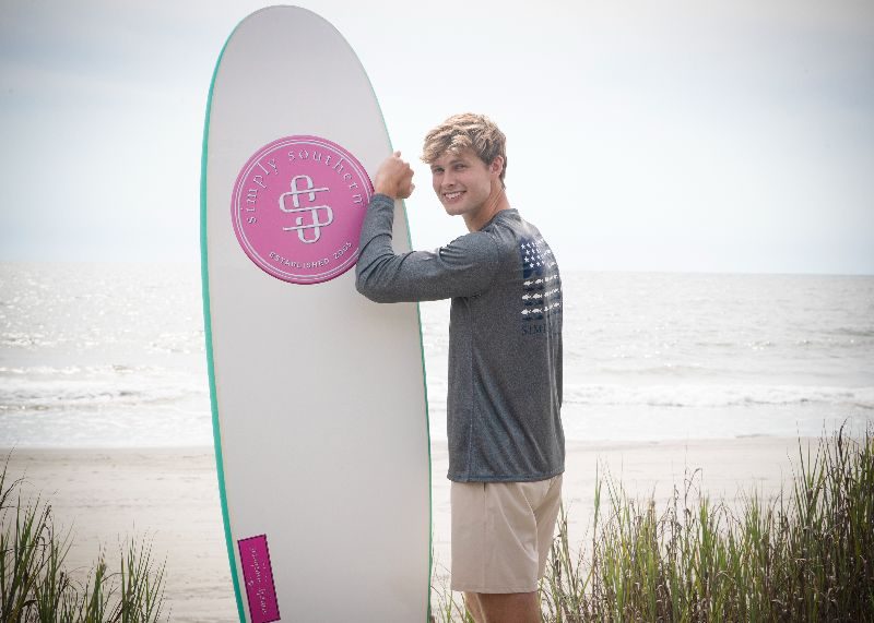 Simply Southern USA Fish Rash Guard Swim UV Protection Unisex Long Sleeve T-Shirt