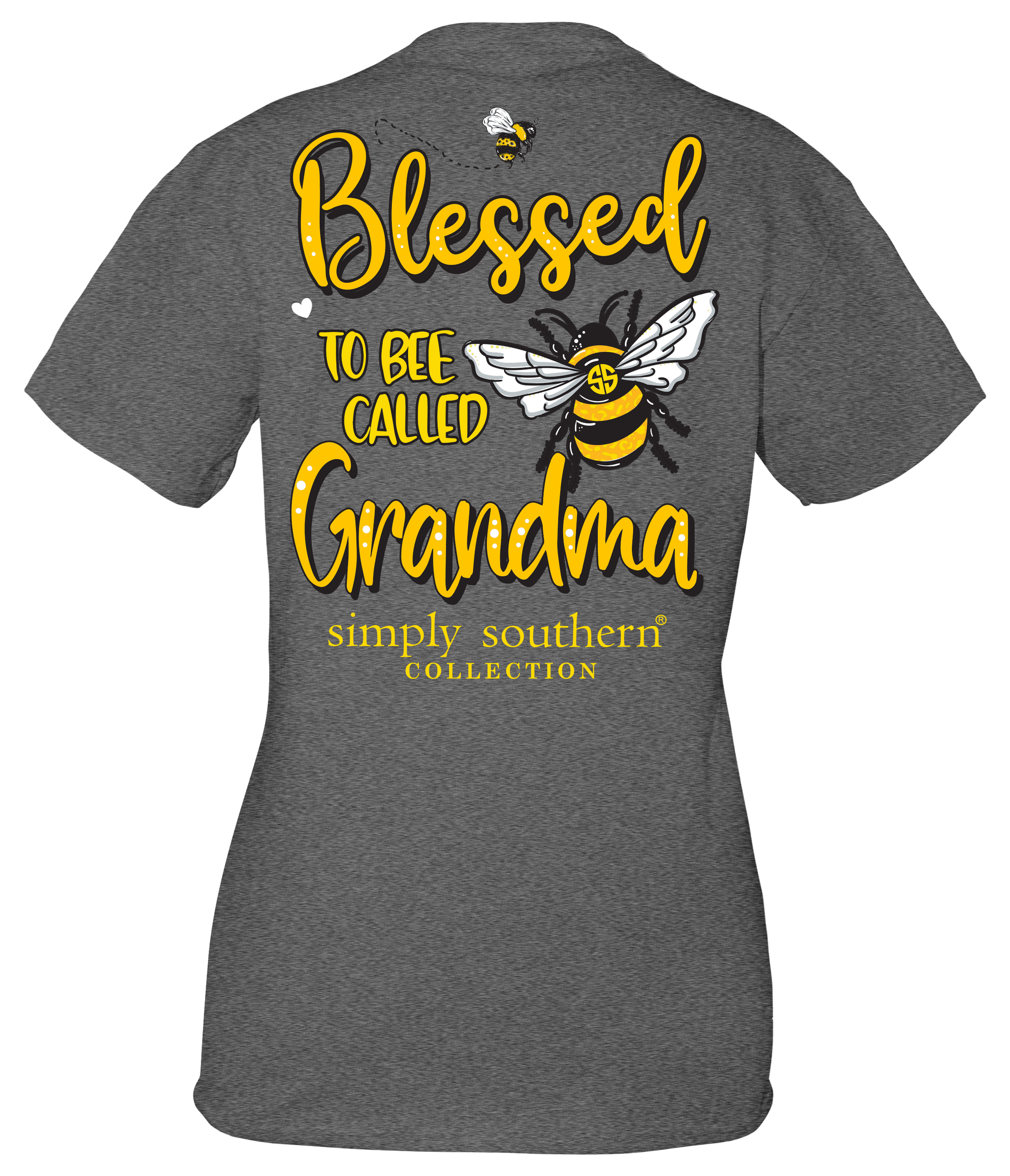 SALE Simply Southern Preppy Blessed To Bee Called Grandma T-Shirt - SimplyCuteTees