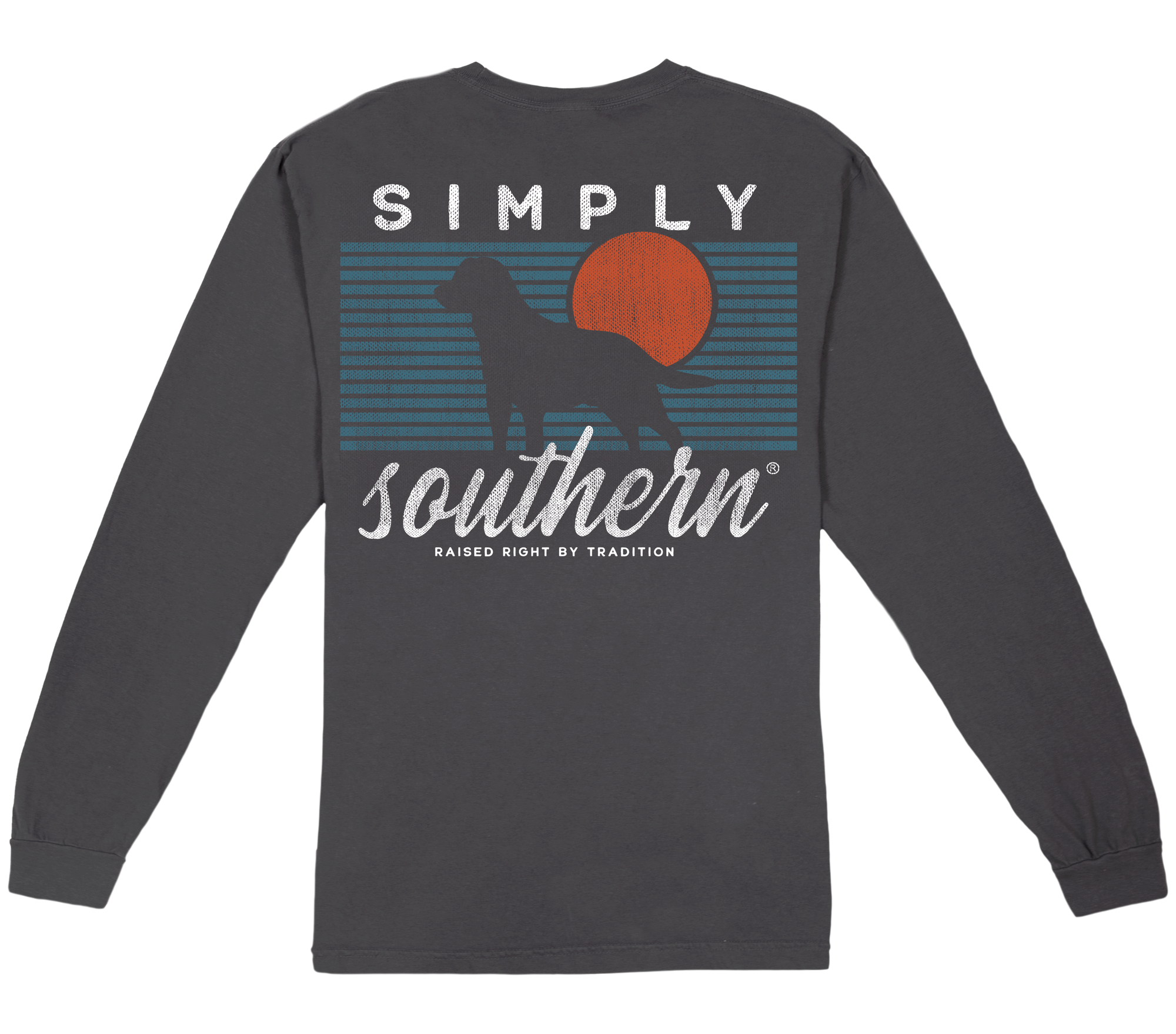 SALE Simply Southern Sunset Unisex Comfort Colors Long Sleeve T-Shirt - SimplyCuteTees