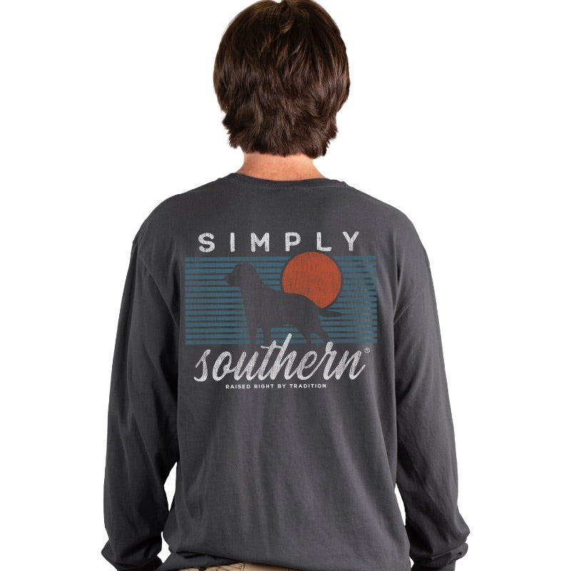 SALE Simply Southern Sunset Unisex Comfort Colors Long Sleeve T-Shirt - SimplyCuteTees