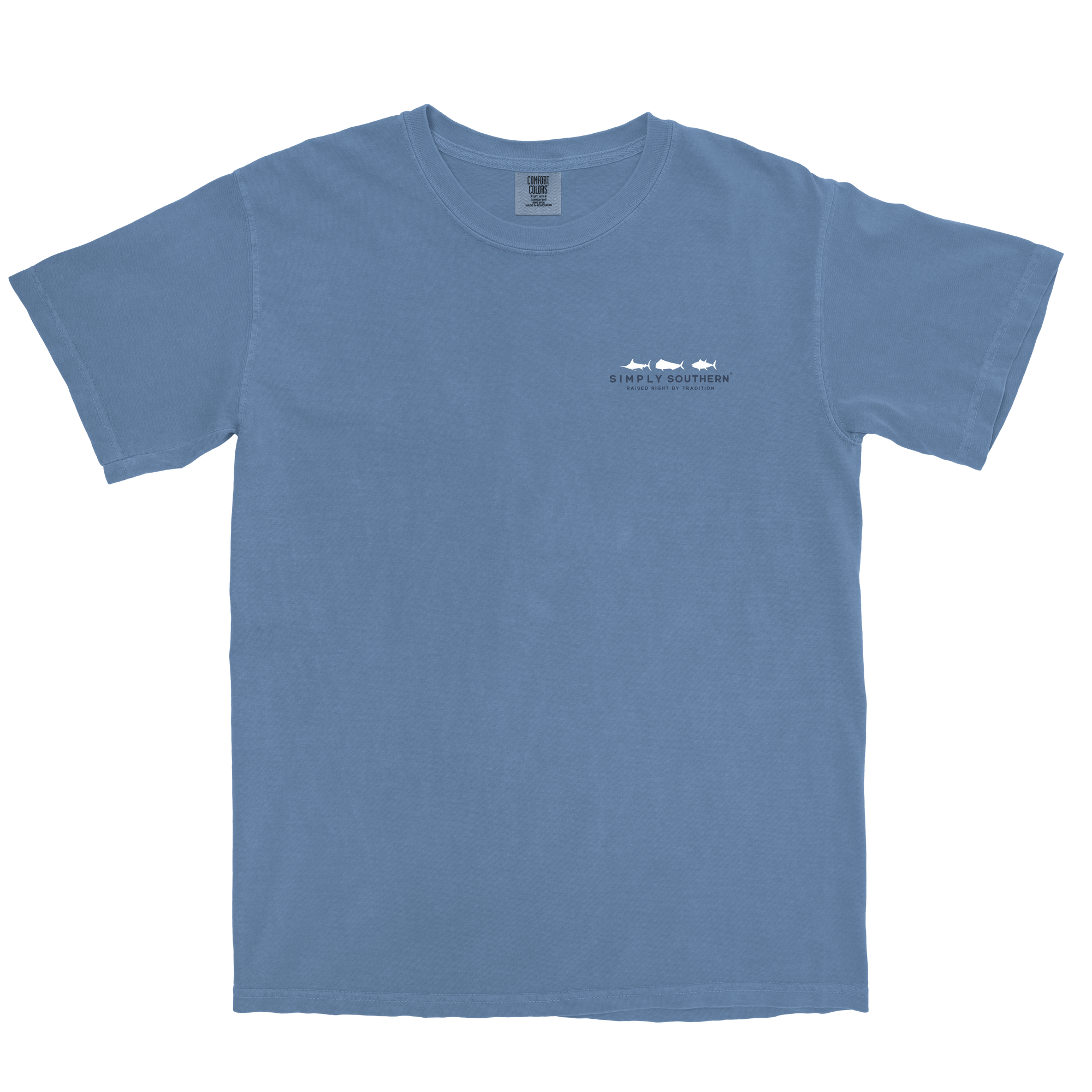 SALE Simply Southern Tuna Fish Unisex Comfort Colors T-Shirt - SimplyCuteTees