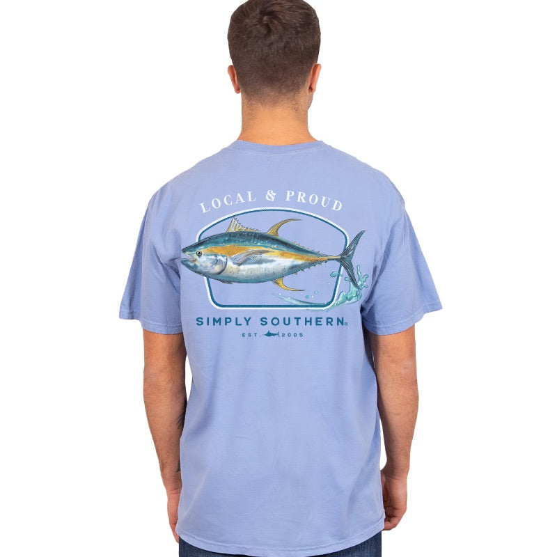 SALE Simply Southern Tuna Fish Unisex Comfort Colors T-Shirt - SimplyCuteTees